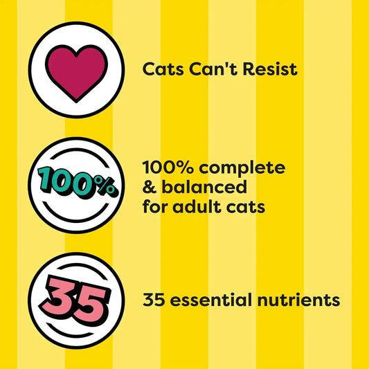 Temptations Tasty Chicken Flavor Adult Dry Cat Food, 6.3 lb. Bag